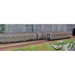 Jouef HJ4178 Set de 3 voitures voyageurs "Train Expo", SNCF, coffret 1/2 Jouef HJ4178 - 1
