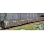 HJ4178-Jouef HJ4178 Set de 3 voitures voyageurs "Train Expo", SNCF, coffret 1/2