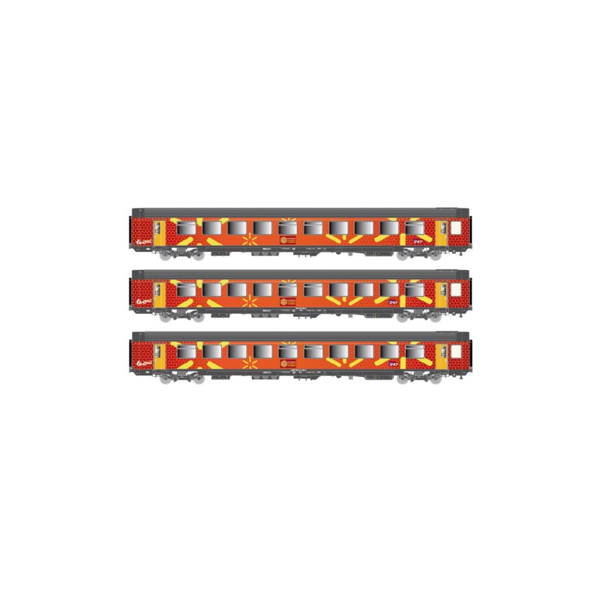LS Models 40313 Set of 3 VTU vehicles from the Languedoc Roussillon...