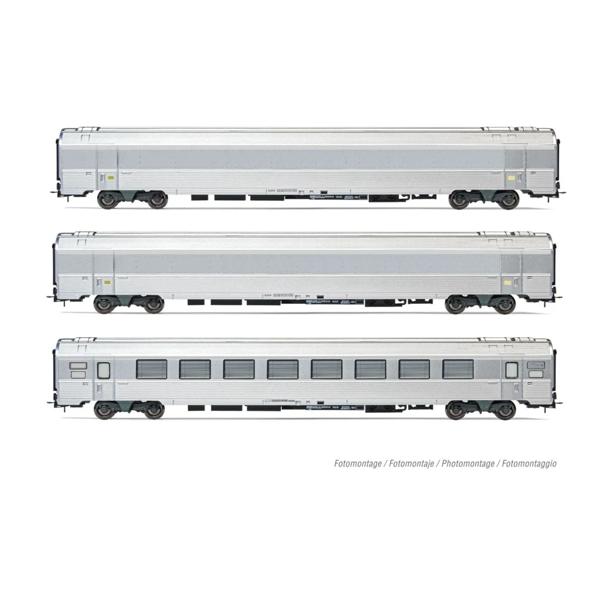 Jouef HJ4179 Set de 3 voitures voyageurs "Train Expo", SNCF, coffret 2/2 Jouef HJ4179 - 6