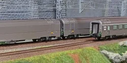 Jouef HJ4179 Set de 3 voitures voyageurs "Train Expo", SNCF, coffret 2/2 Jouef HJ4179 - 1