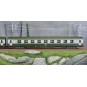 HJ4181-Jouef HJ4181 Set of 2 DEV AO passenger cars, 2nd class U59 B9 (ex A9), SNCF, green/grey, framed logo