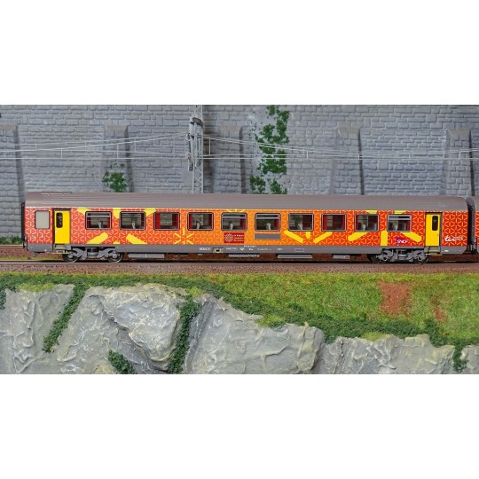 Lsm_40313-LS Models 40313 Set of 3 VTU vehicles from the Languedoc Roussillon region, Carmillon red livery - Lsm_40313