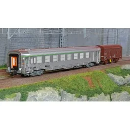 Jouef HJ4183 Set of 1 DEV stainless steel passenger car and G4 wago...