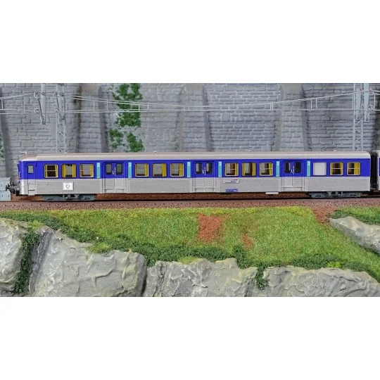 HJ4184-Jouef HJ4184 Set of 3 RIO 80 Central Passenger Cars, SNCF