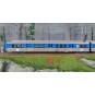 HJ4185-Jouef HJ4185 Set of 4 RIO 77 passenger cars, "Stelyrail blue", SNCF