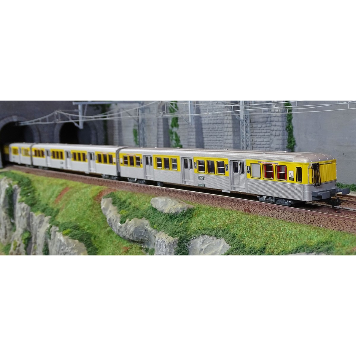 Jouef HJ4186 Set de 3 voitures voyageurs RIO 78 TER (ex NPDC), livrée jaune/argent, SNCF Jouef HJ4186 - 5