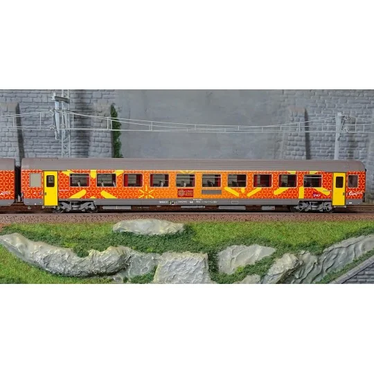 Lsm_40313-LS Models 40313 Set of 3 VTU vehicles from the Languedoc Roussillon region, Carmillon red livery - Lsm_40313