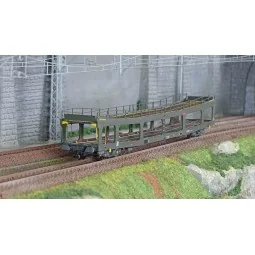 Jouef HJ4189 DD DEV 66 car transporter wagon, 2nd series, delivered...