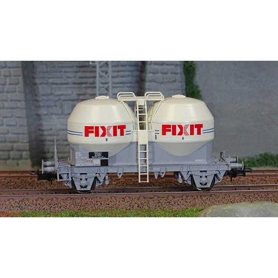 HJ6239-Jouef HJ6239 Wagon silo à essieux Ucs, Fixit, SNCF