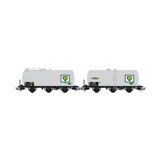 Jouef HJ6247 Set of 2 three-axle tank wagons, BP, SNCF HJ6247-Jouef HJ6247 Set of 2 three-axle tank wagons, BP, SNCF