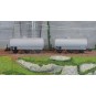 HJ6248-Jouef HJ6248 Set of 2 three-axle tank wagons, Europ Rail SGMF / Bruyere et Eberlet, SNCF