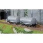 Jouef HJ6248 Set of 2 three-axle tank wagons, Europ Rail SGMF / Bru... HJ6248-Jouef HJ6248 Set of 2 three-axle tank wagons, Europ Rail SGMF / Bruyere et Eberlet, SNCF