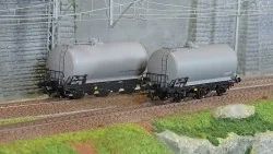 Jouef HJ6248 Set de 2 wagons citernes à 3 essieux, Europ Rail S.G.M.F. / Bruyere et Eberlet, SNCF Jouef HJ6248 - 1