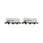Jouef HJ6249 Set of 2 three-axle tank wagons, Petroles de L'Ouest, ... HJ6249-Jouef HJ6249 Set of 2 three-axle tank wagons, Petroles de L'Ouest, SNCF