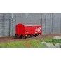 HJ6254-Jouef HJ6254 Wagon couvert à essieux G4 avec parois lisses, Coca Cola, SNCF