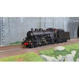 Ree Modeles MB156 Steam Locomotive 2-141 A 13, SNCF, CREIL, Black -...