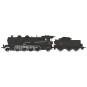 MB-158-Ree Modeles MB158 Steam Locomotive 5-141 C 579, PLM, Black