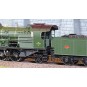 MB-160-Ree Modeles MB160 Steam Locomotive 5-141 D 318, SNCF, Black and Green, Badan