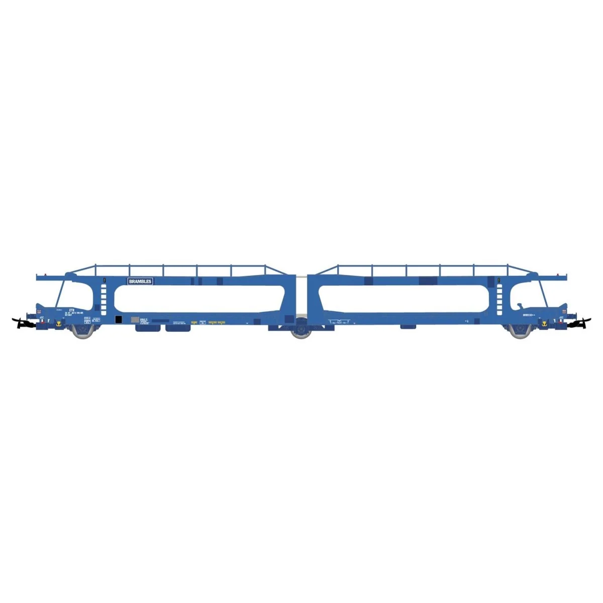 Jouef HJ6267 Laeks 3-axle articulated car transporter wagon, Brambl... Jouef HJ6267 Laeks 3-axle articulated car transporter wagon, Brambl...