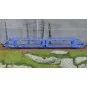 Jouef HJ6267 Laeks 3-axle articulated car transporter wagon, Brambl... HJ6267-Jouef HJ6267 Laeks 3-axle articulated car transporter wagon, Brambles, blue livery