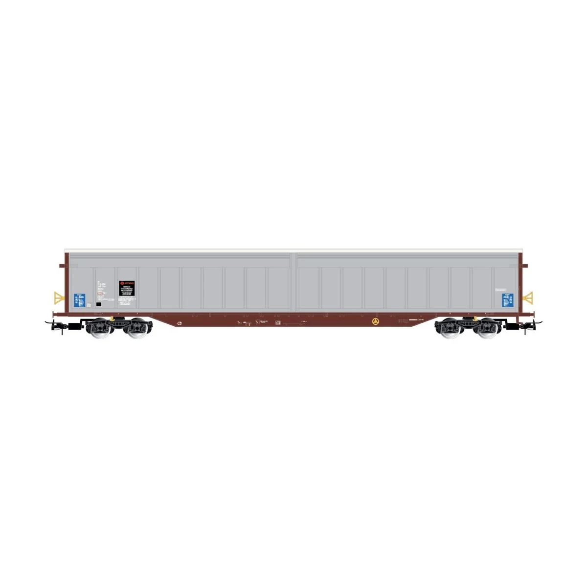 Jouef HJ6272 Covered wagon with sliding walls and Habbiss-type bogi... Jouef HJ6272 Covered wagon with sliding walls and Habbiss-type bogi...