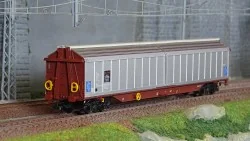 Jouef HJ6272 Wagon couvert à parois coulissantes à bogies type Habbiss, F-ERSA Ermewa Jouef HJ6272 - 1