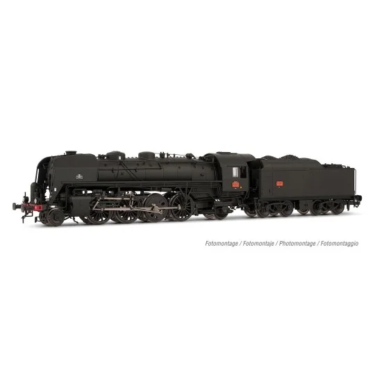 HN2544S-Arnold HN2544S Locomotive vapeur 141 R 463, SNCF, roues rayons, livrée noire, sonore