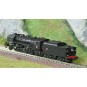 HN2544-Arnold HN2544 141 R 463 steam locomotive, SNCF, spoked wheels, black livery