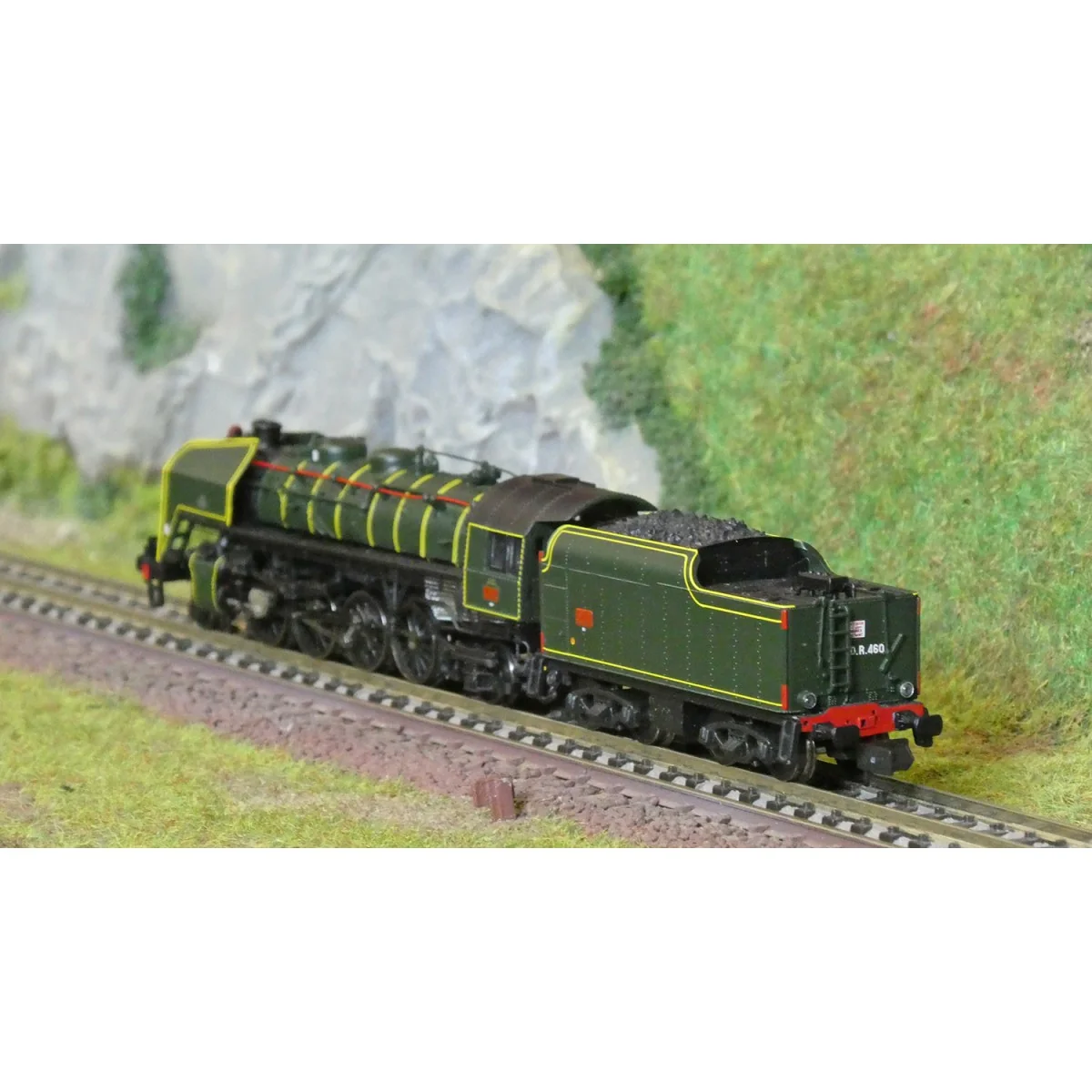 Arnold HN2545S Locomotive vapeur 141 R 460, SNCF, roues rayons et Boxpok, livrée verte, sonore Arnold HN2545S - 3