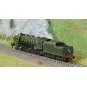 HN2545S-Arnold HN2545S Locomotive vapeur 141 R 460, SNCF, roues rayons et Boxpok, livrée verte, sonore