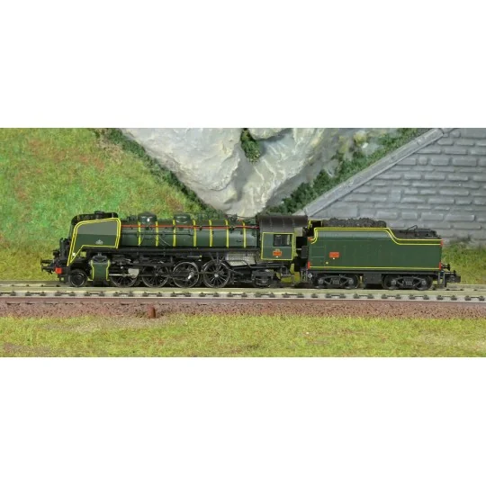 HN2545-Arnold HN2545 Locomotive vapeur 141 R 460, SNCF, roues rayons et Boxpok, livrée verte