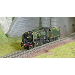 Arnold HN2545 Locomotive vapeur 141 R 460, SNCF, roues rayons et Boxpok, livrée verte Arnold HN2545 - 1