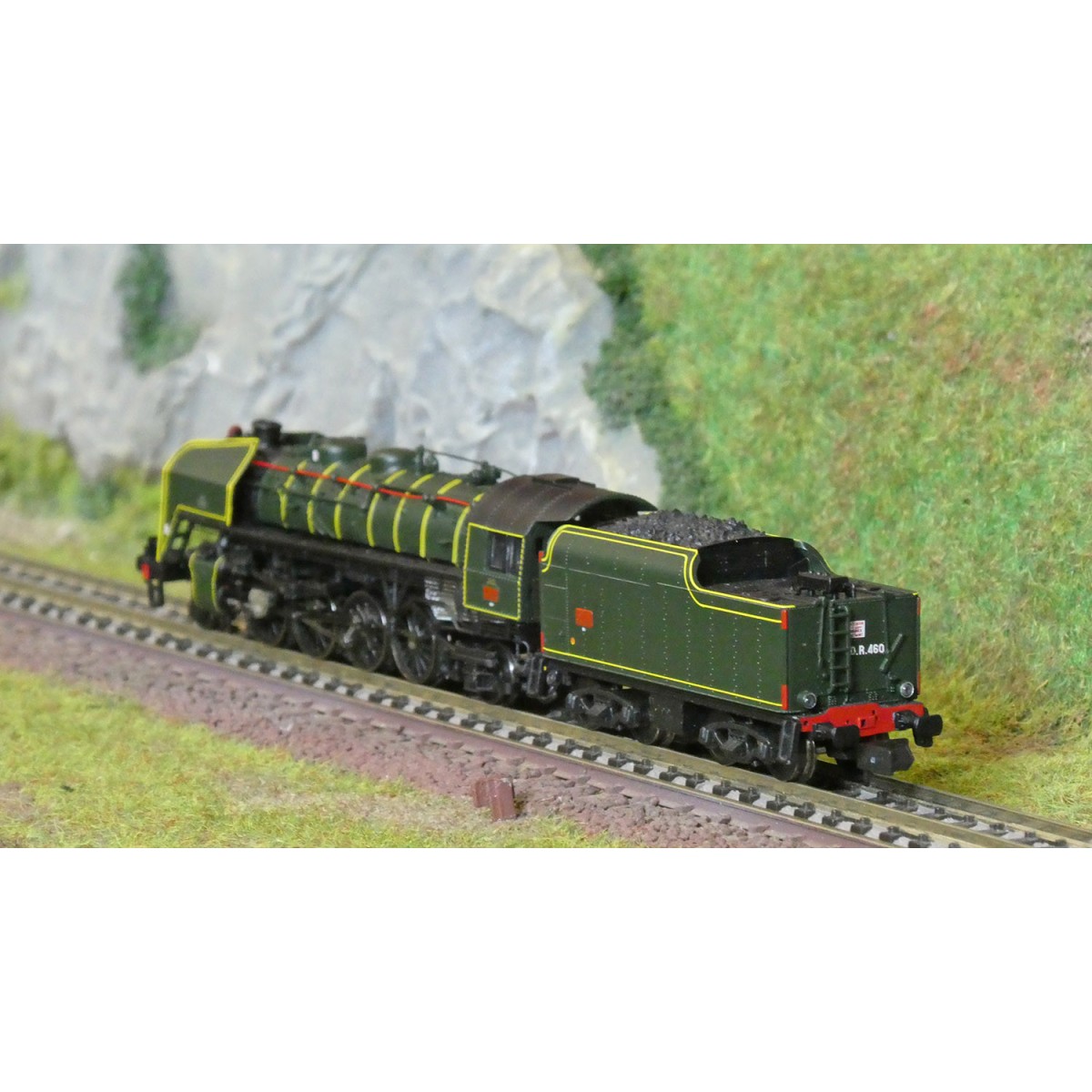 Arnold HN2545 Locomotive vapeur 141 R 460, SNCF, roues rayons et Boxpok, livrée verte Arnold HN2545 - 3