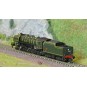 HN2545-Arnold HN2545 141 R 460 steam locomotive, SNCF, spoked wheels and Boxpok, green livery