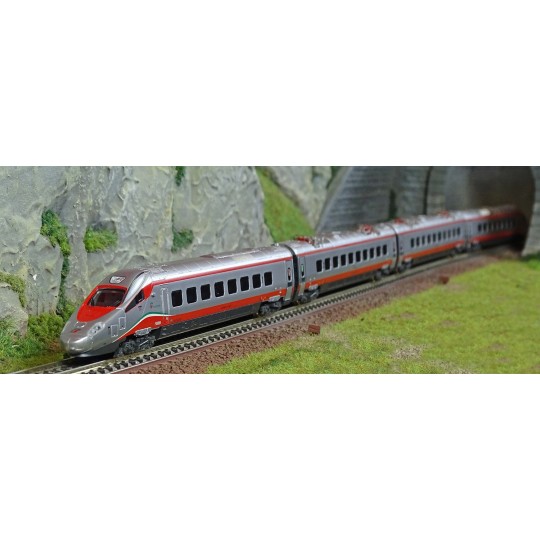 HN2577S-Arnold HN2577S TGV railcar 4 elements ETR 610, FS, Frecciargento, ECE Milano – Frankfurt, sound, N scale