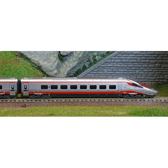 HN2577S-Arnold HN2577S Autorail TGV 4 éléments ETR 610, FS, Frecciargento, ECE Milano – Frankfurt, sonore, échelle N