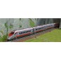 HN2577-Arnold HN2577 TGV railcar 4 elements ETR 610, FS, Frecciargento, ECE Milano – Frankfurt, scale N