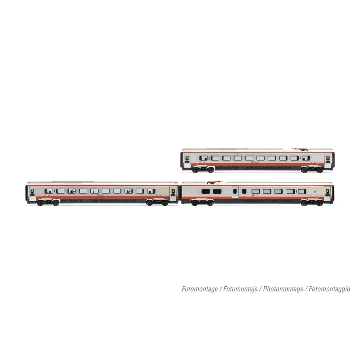 Arnold HN3511 Set of 3 complementary for TGV ETR 610, FS, Frecciarg...
