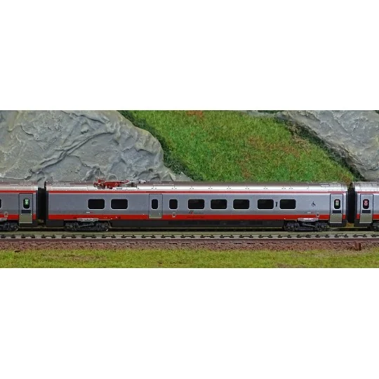 HN3511-Arnold HN3511 Set de 3 complémentaires pour TGV ETR 610, FS, Frecciargento, ECE Milano – Frankfurt, échelle N