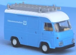 Sai 2908 Saviem SG 2 van with ladders, Telecommunications - Sai - S...