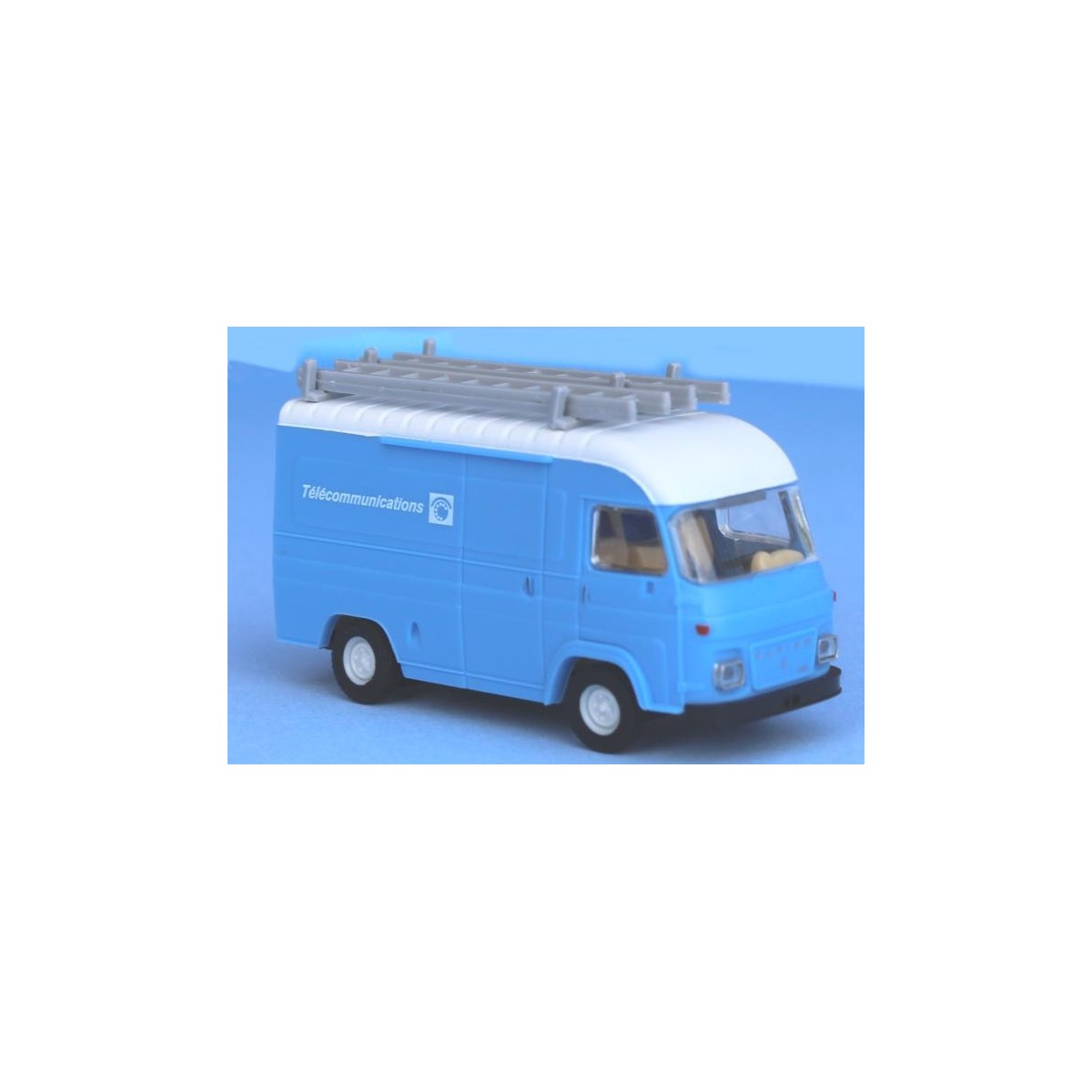 Sai 2908 Saviem SG 2 van with ladders, Telecommunications - Sai - S... Sai 2908 Saviem SG 2 van with ladders, Telecommunications - Sai - S...