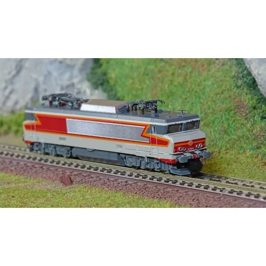 HN2586S-Arnold HN2586S CC 21004 electric locomotive, SNCF, Concrete livery, noodle logo, N scale, sound