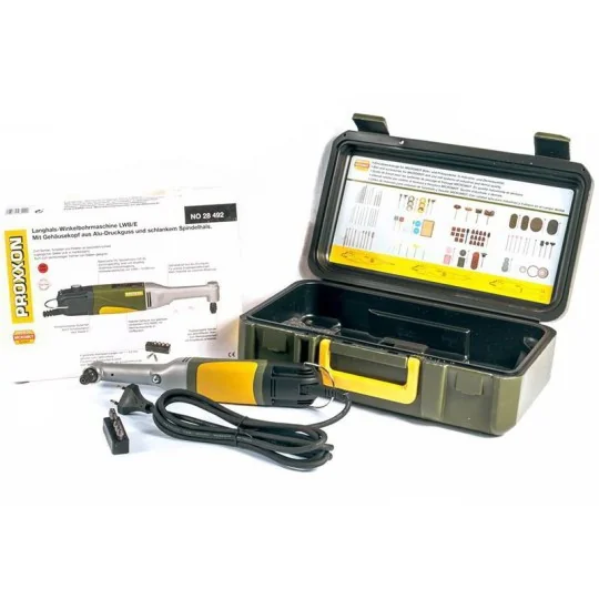 PRX-28492-LWB/E - Proxxon 100W Long Neck Angle Drill