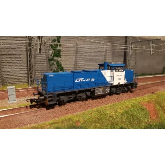 Piko 97751 Locomotive diesel G1206 1587 SNCF, livrée CFL Piko Piko_97751 - 1 Piko_97751-Piko 97751 Locomotive diesel G1206 1587 SNCF, livrée CFL