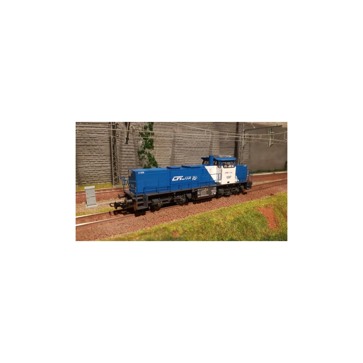 Piko 97751 SNCF G1206 1587 diesel locomotive, CFL livery - Piko - P... Piko 97751 SNCF G1206 1587 diesel locomotive, CFL livery - Piko - P...