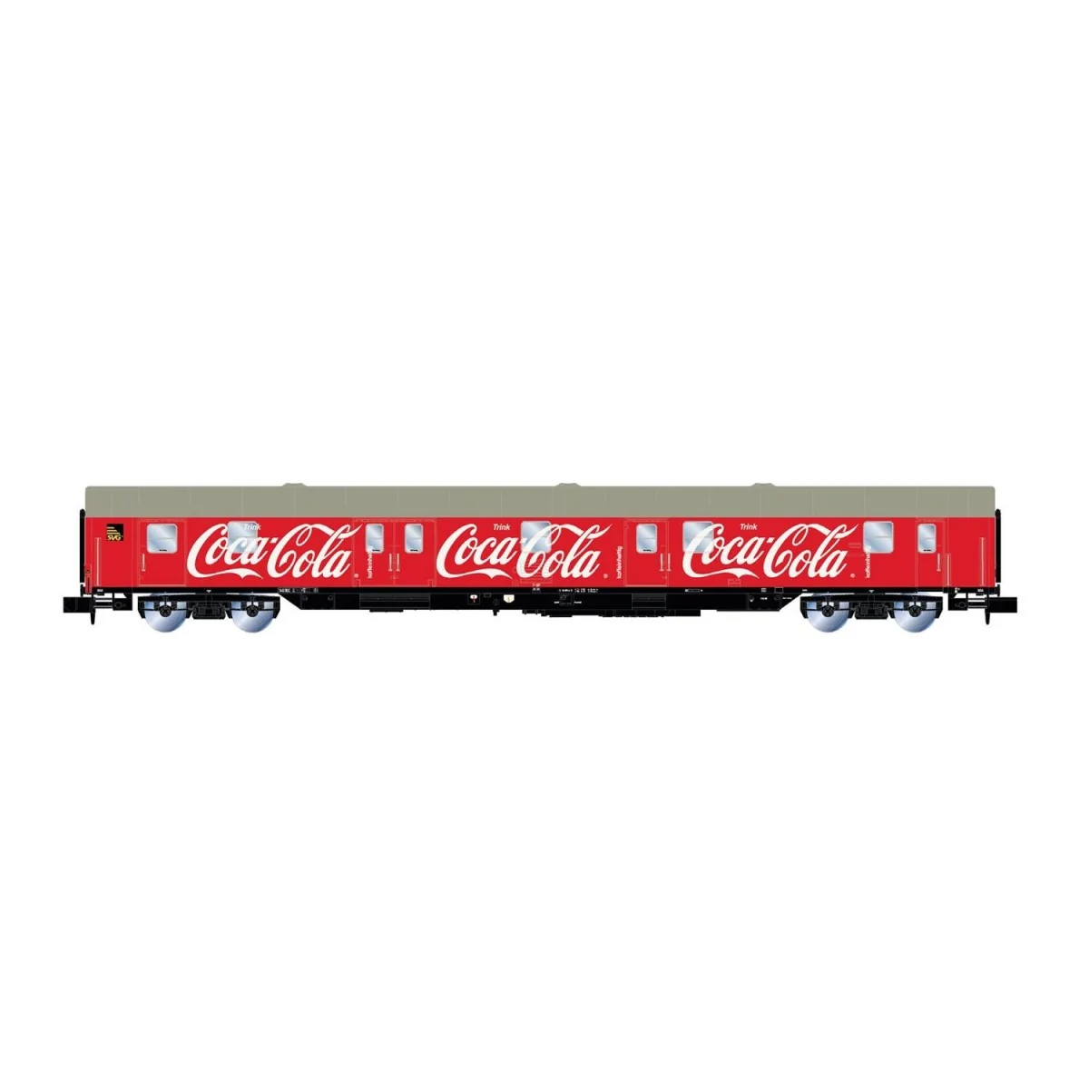 Arnold HN4428 Postal Van with bogies, ex Post-mr-a, SVG, Coca-Cola,...