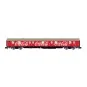 HN4428-Arnold HN4428 Postal van with bogies, ex Post-mr-a, SVG, Coca-Cola, N scale