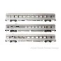 HN4440-Arnold HN4440 Set de 3 voitures TEE « Cisalpin », Milan - Paris, Vru / A3rtu / a8u, SNCF, échelle N