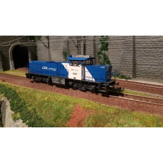 Piko 97751 Locomotive diesel G1206 1587 SNCF, livrée CFL Piko Piko_97751 - 2 Piko_97751-Piko 97751 Locomotive diesel G1206 1587 SNCF, livrée CFL